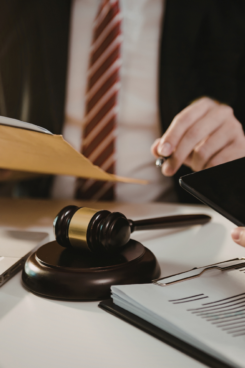 Elemento jurídico de escritorio